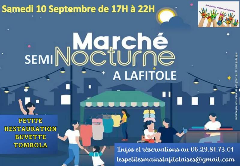 Marché semi nocturne