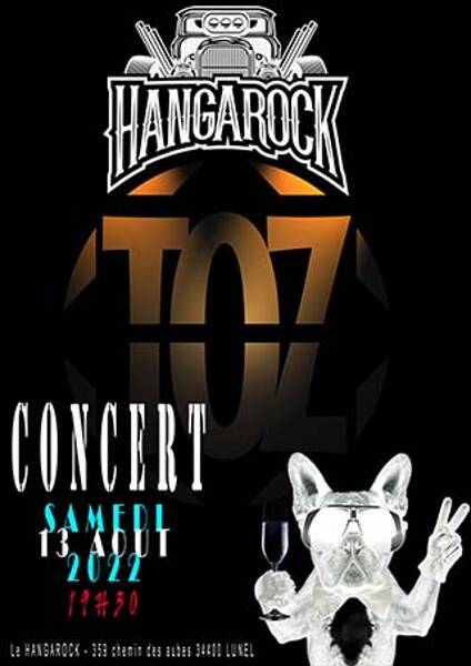 Le Hangarock Lunel TOZ en Concert