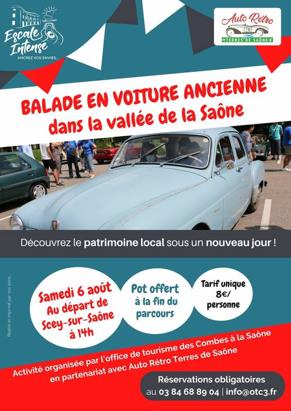 Balade en voiture ancienne