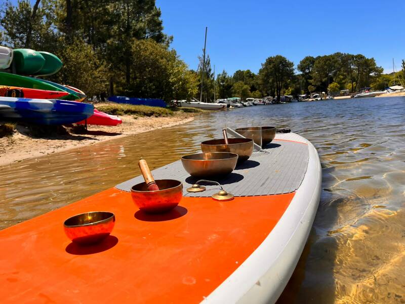 Nouveauté bain sonore paddle lac