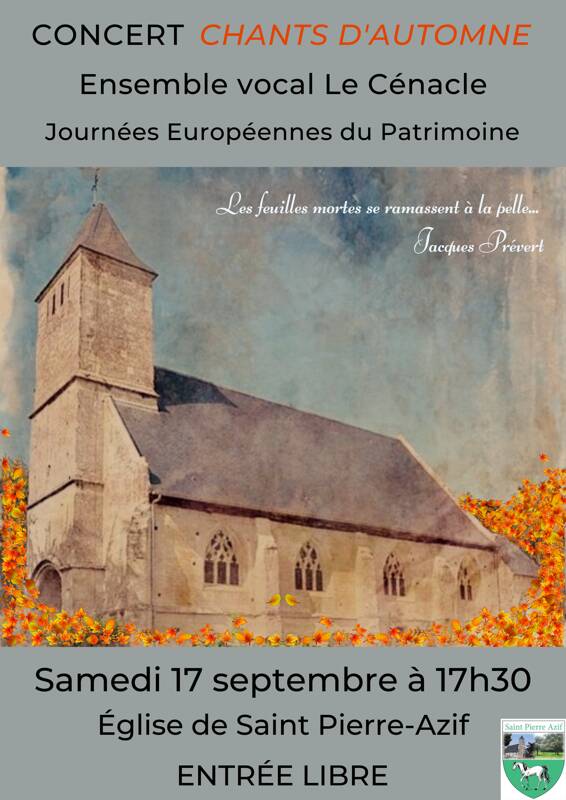 CONCERT CHANTS D'AUTOMNE