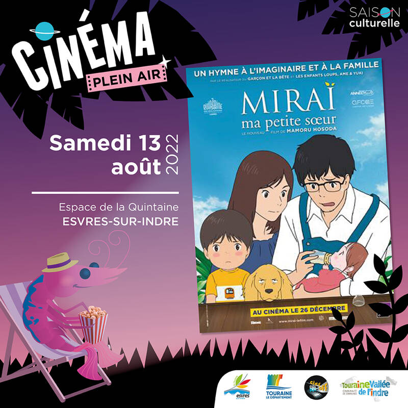 CINEMA PLEIN AIR à Esvres-sur-Indre