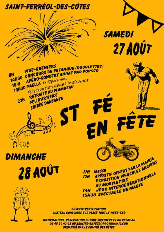 Fête patronale de Saint-Ferréol-des-Côtes