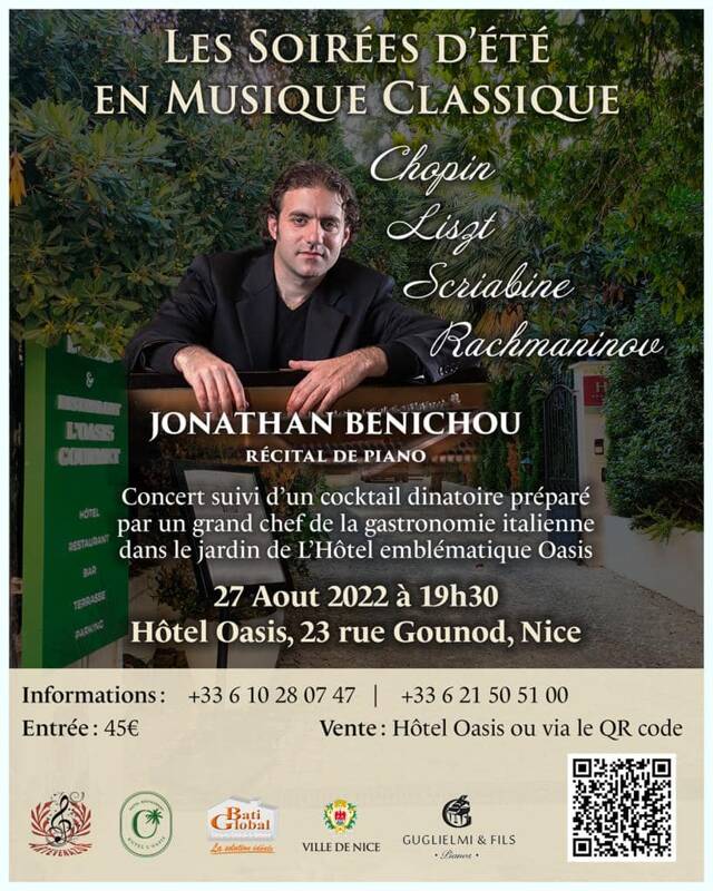 JONATHAN bENICHOU Récital de piano