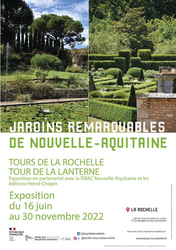 Exposition Jardins remarquables de Nouvelle-Aquitaine