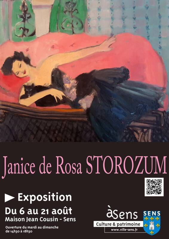 Exposition peintre newyorkaise: Janice de Rosa Storozum