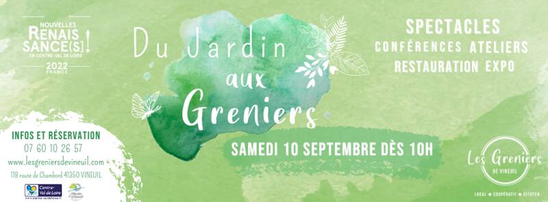 Jardin aux Greniers - Journée culturelle et festive
