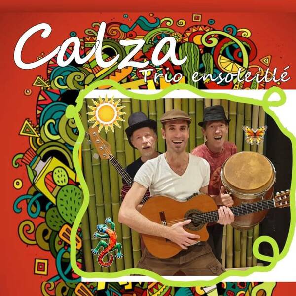 Concert-repas avec Calza trio ensoleillé