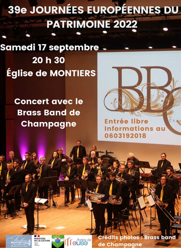 39e Journées Européennes du Patrimoine avec le Brass Band de Champagne