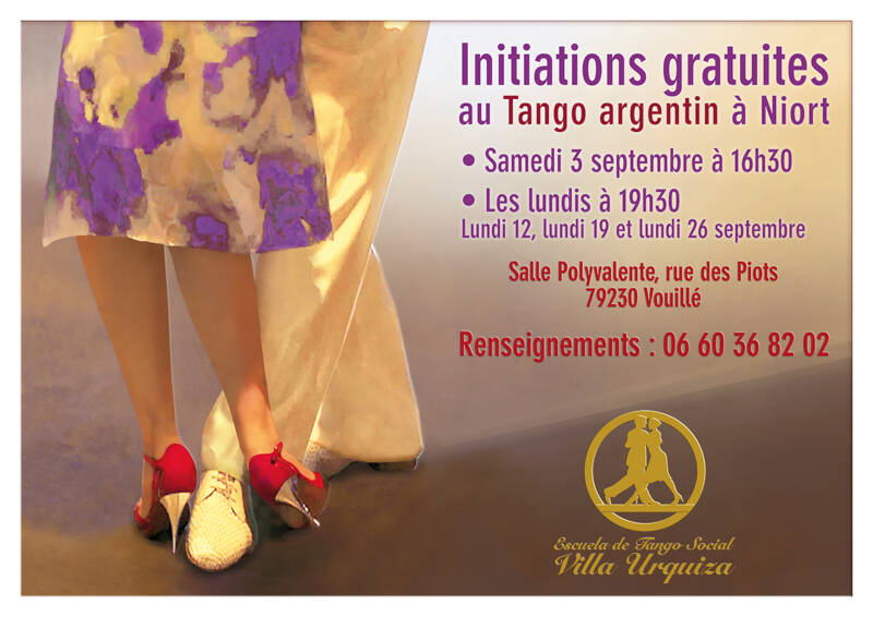 Tango argentin -Initiations gratuites
