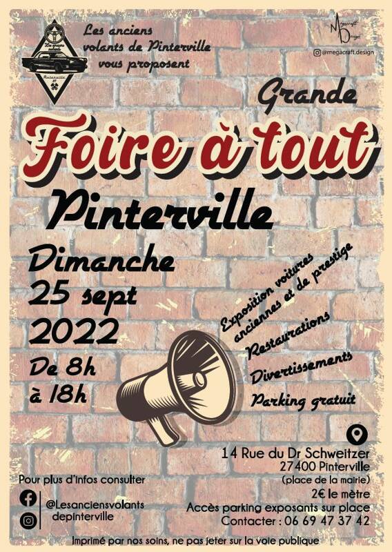 Foire à tout de Pinterville