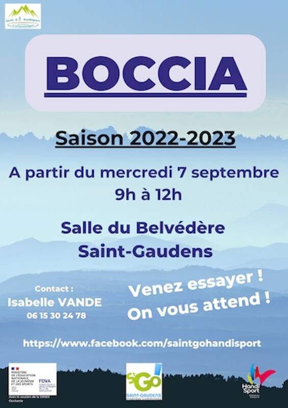 Saint-Go Handisport - Séances de Boccia pour personnes handicapées