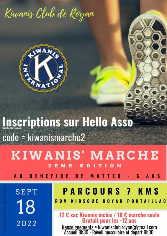MARCHE SOLIDAIRE POUR MATTEO 6 ANS