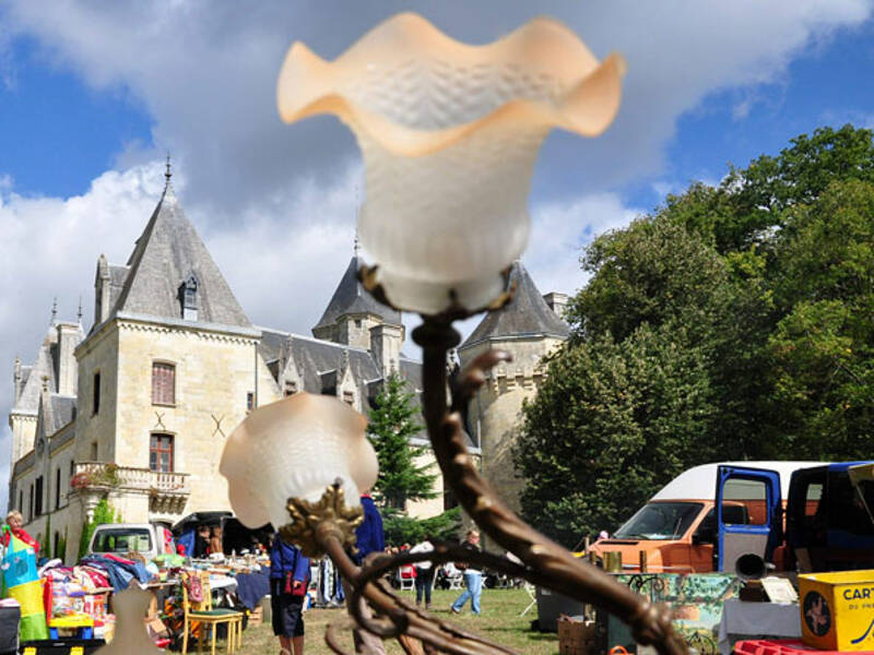 Grand vide-greniers brocantes dans le parc du château de Ternay