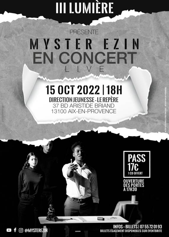 Myster Ezin en concert