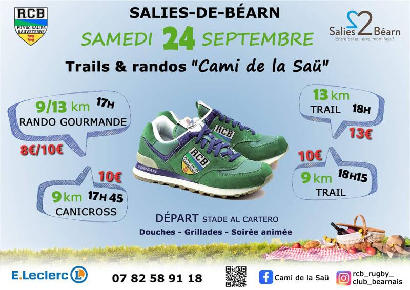 CAMI DE LA SAÜ Rando Trail Canicross gourmands