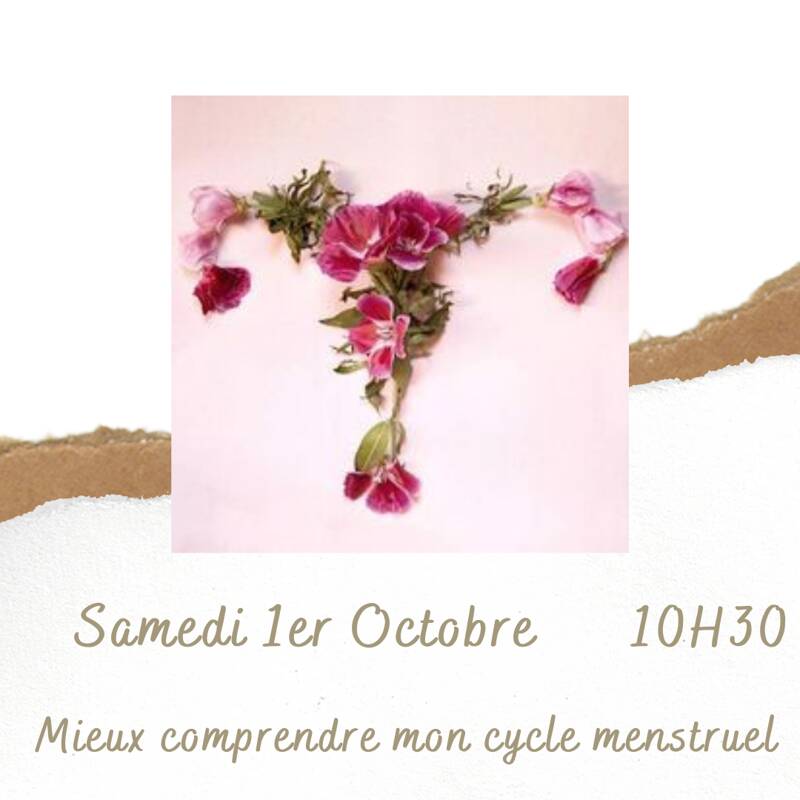 atelier : mieux comprendre mon cycle menstruel