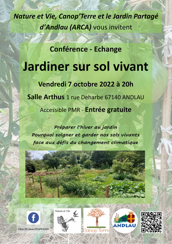 Conférence Jardiner sur sol vivant