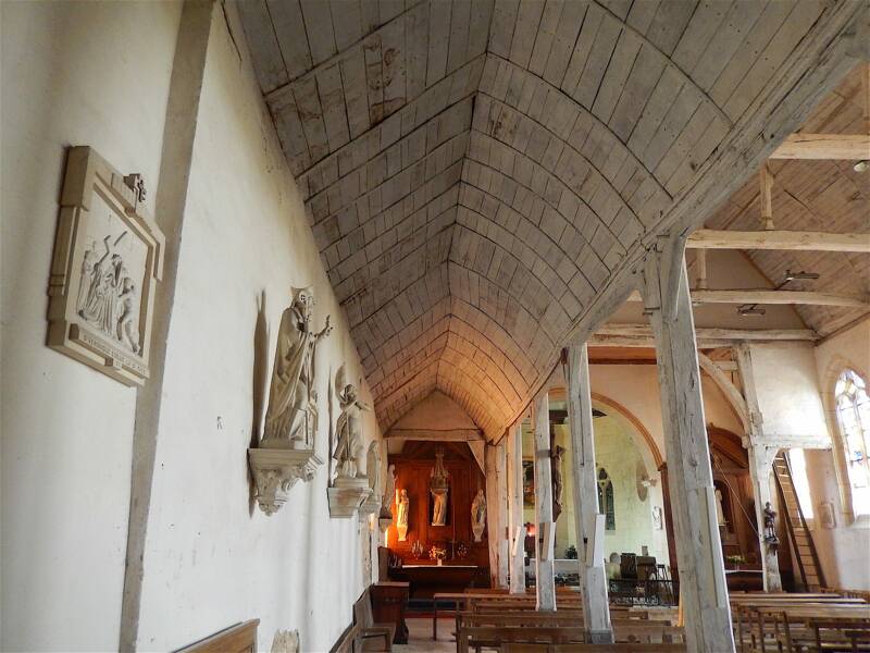 Visite de l'église de JOUY sur EURE