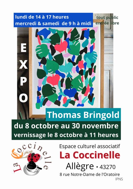 Allègre • Exposition Thomas Bringold