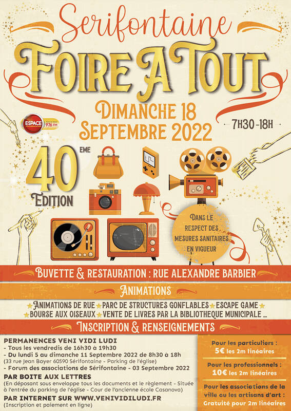 Foire à tout de Sérifontaine