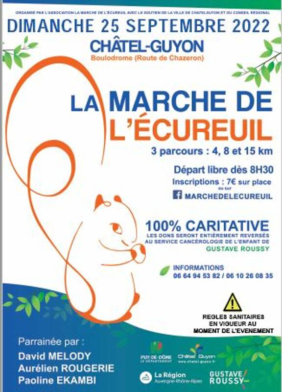 LA MARCHE DE L'ECUREUIL