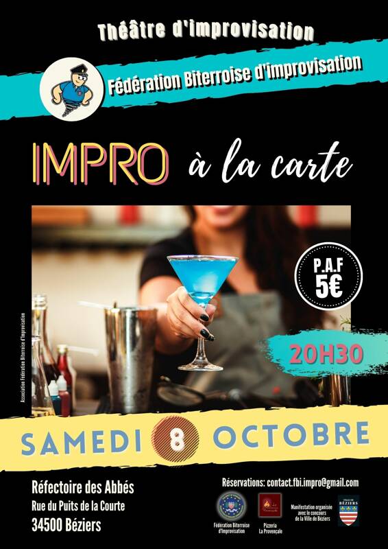 Soirée Impro à la Carte by la FBI