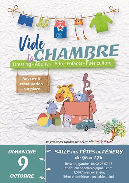 Vide ta chambre : Dressing - Adultes - Ado - Enfants - Puériculture