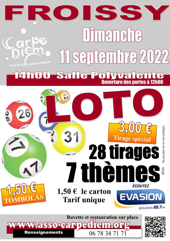 Loto de Carpe Diem - Froissy (60480)