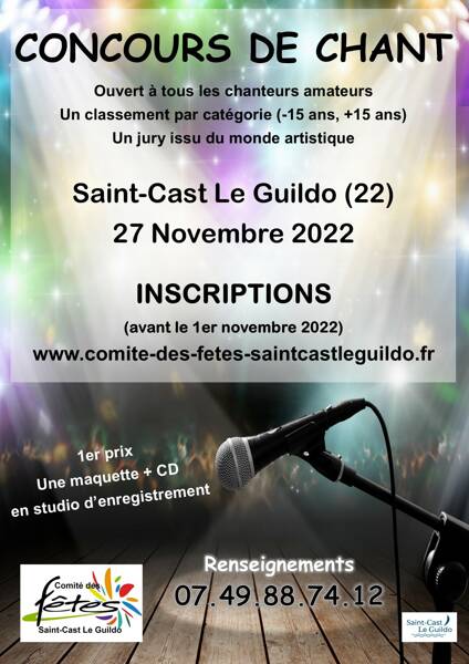 Concours de chant et spectacle de variétés