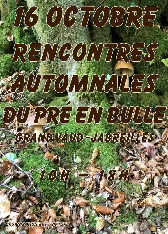 RENCONTRES AUTOMNALES AU JARDIN DU PRÉ EN BULLE