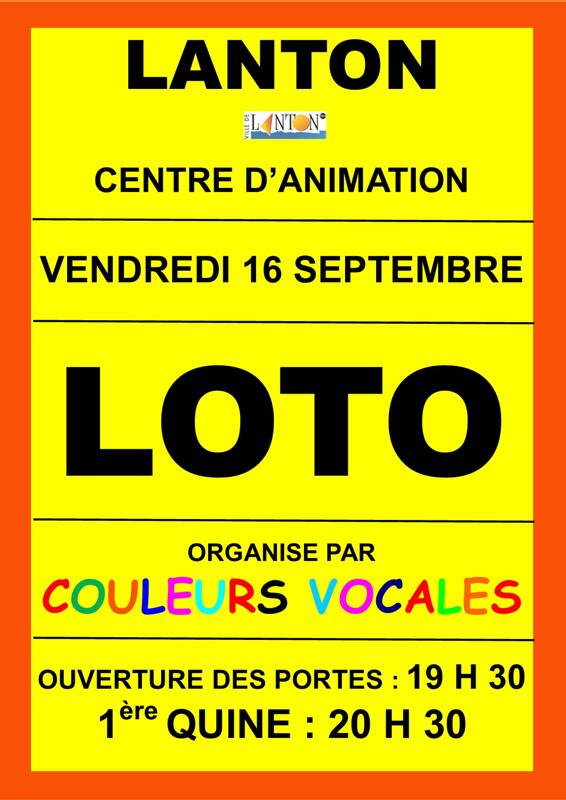 LOTO COULEURS VOCALES