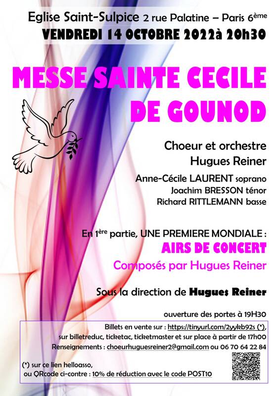 Concert : Messe de Sainte Cécile de Gounod