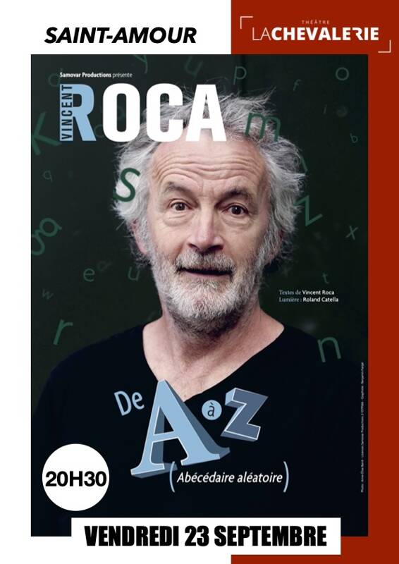 Vincent Roca de A à Z (abécédaire aléatoire)