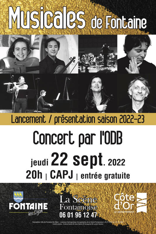 Scène Fontainoise: Présentation saison 22/23 et Concert d'ouverture