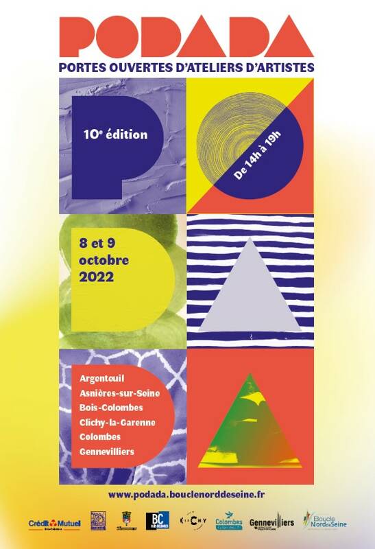PODADA 2022 : les artistes ouvrent les portes de leurs ateliers à Argenteuil !