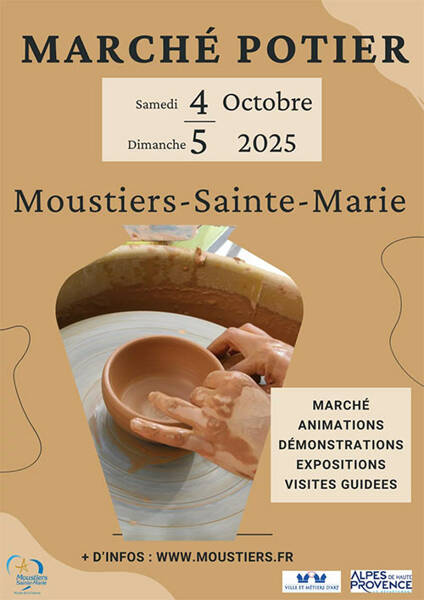 Marché Potier de Moustiers-Sainte-Marie