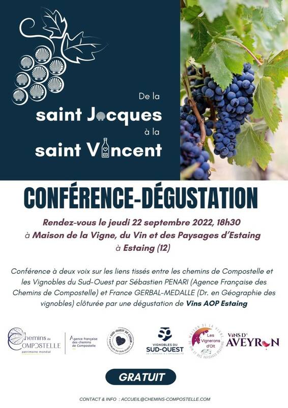 Conférence-dégustation à la Maison de la vigne, du vin et des paysages d’Estaing