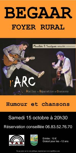 Mouches/ Sourigues : l' ARC / L'Atelier de Réparation  de Chansons