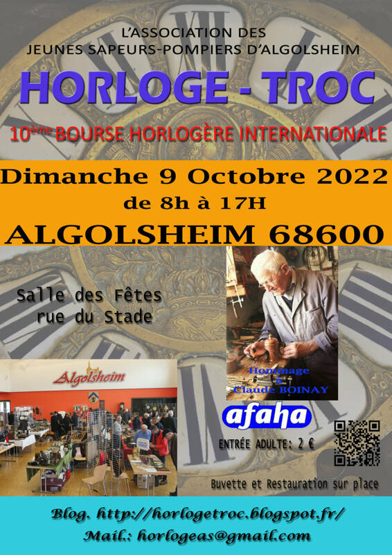 10ème Horlogetroc - Bourse horlogère Internationale
