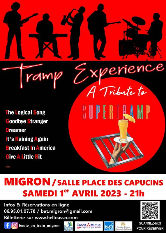 Concert Tramp Experience à Migron