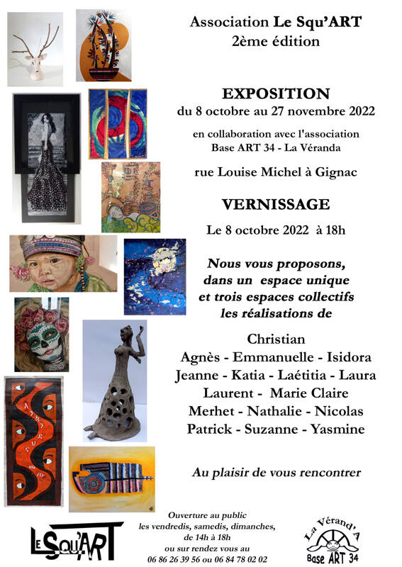 Exposition du Squ'art, 2eme édition