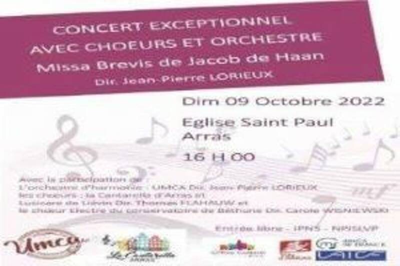 Concert: la Missa Brevis de Jacob de Haan