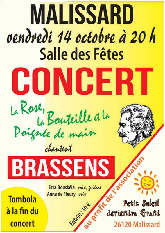 Concert Georges BRASSENS