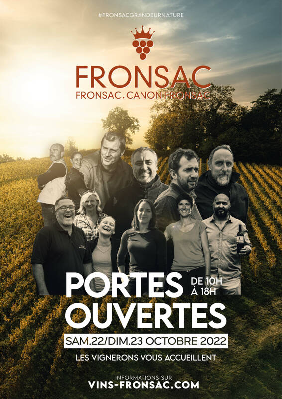 Portes Ouvertes Fronsac 22 & 23 octobre 2022