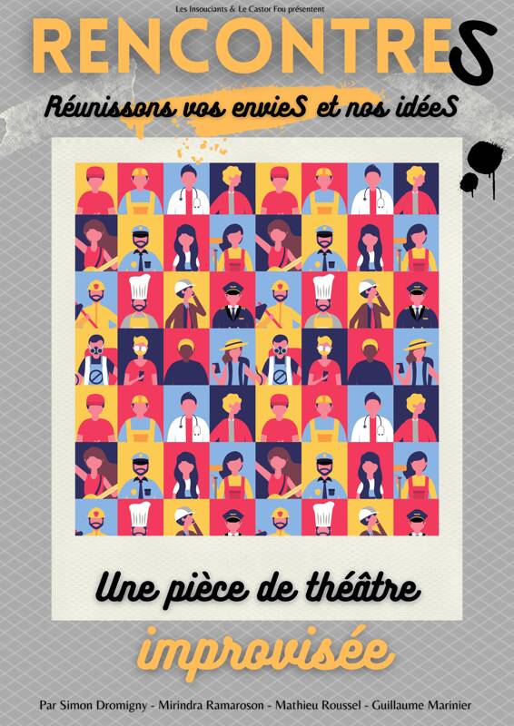 Rencontres, une pièce de théâtre improvisée