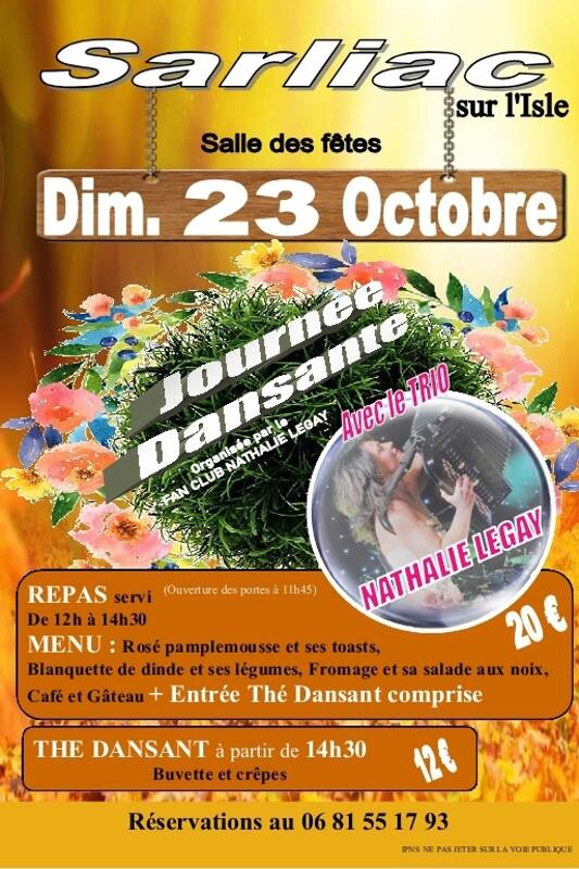 Repas et thé dansant