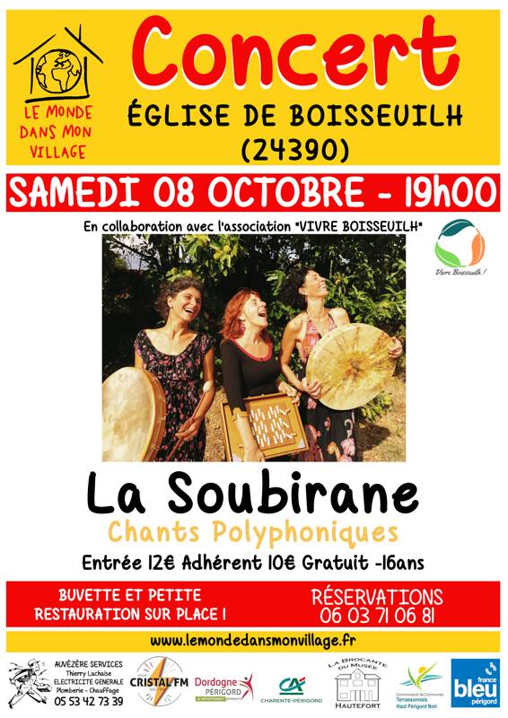 La Soubirane - Boisseuilh - Samedi 08 octobre
