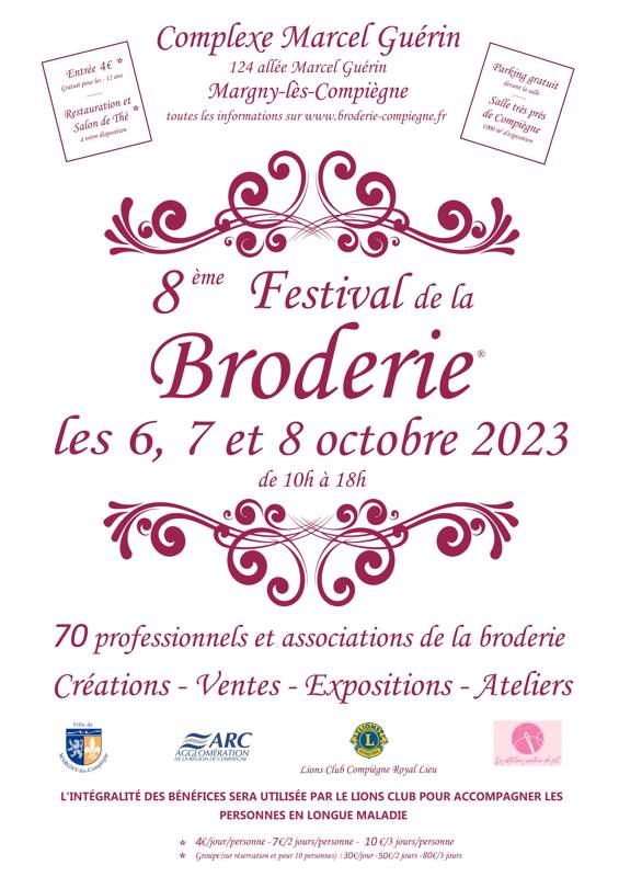 8EME FESTIVAL DE LA BRODERIE