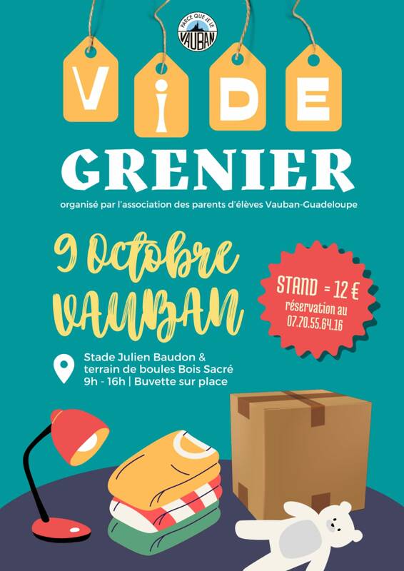 VIDE GRENIER APE VAUBAN